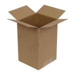 Pojedyncze Pudełko Z Tektury Falistej Kraft 10x10x16 cm