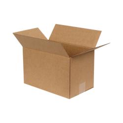 Pojedyncze Pudełko Z Tektury Falistej Kraft 28x18x18 cm