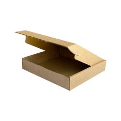 30x26x5,5 cm Pudełko Ziplock Kraft Z Podwójną Tekturą Falistą