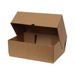 34x26x18 cm Kraft E-Commerce Shipping Box (4 Punkty)
